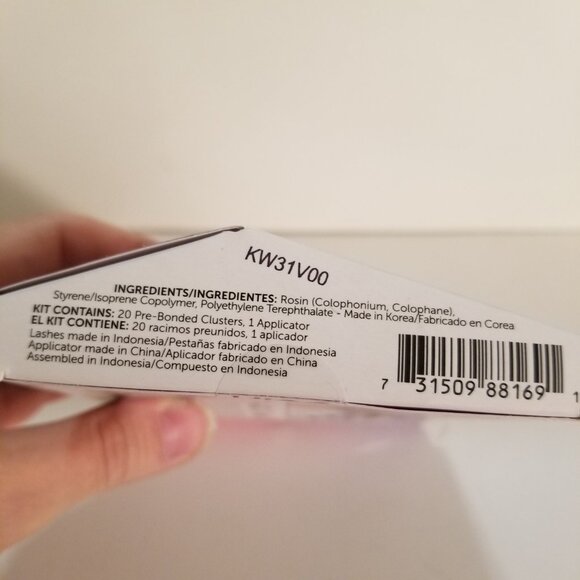 ✅KISS imPRESS Press-On Falsies Eyelash Clusters Kit, Naturak, Black, 17 Clusters - Picture 6 of 9